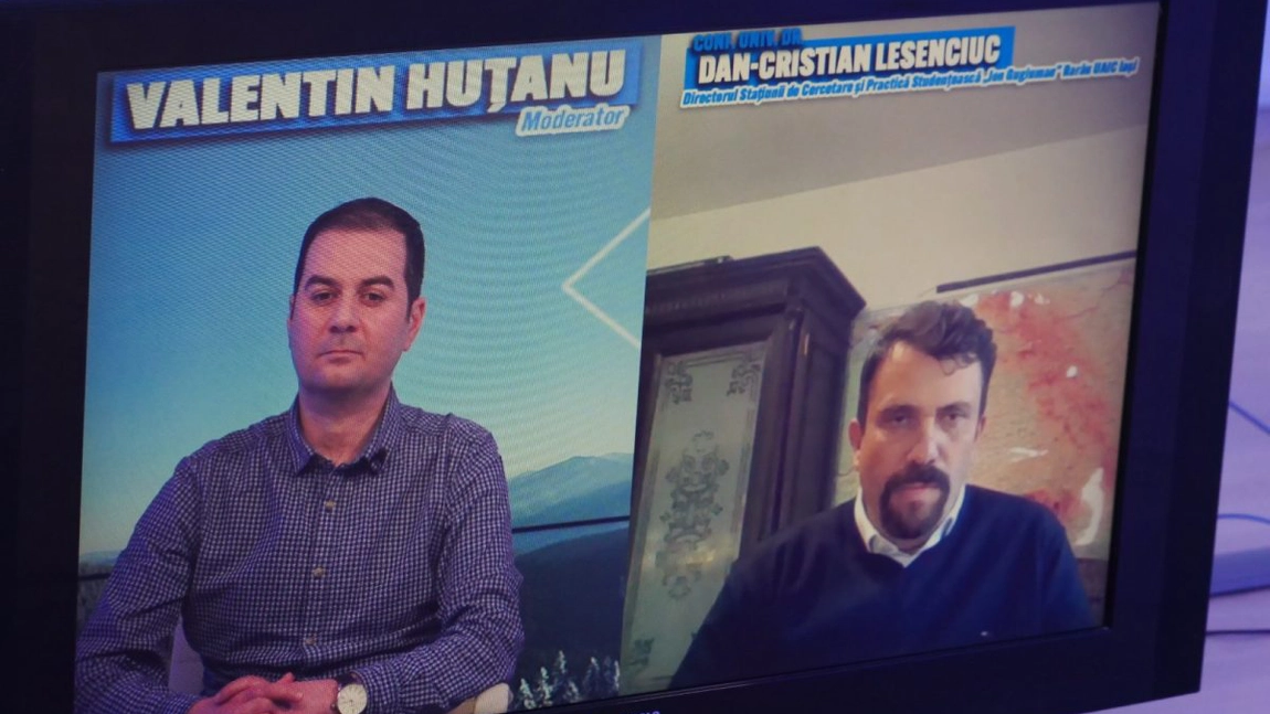 Directorul Stațiunii de Cercetare Științifică din Masivul Rarău a UAIC Iași a relatat despre planul de management al locului aflat în Carpații Orientali, munca de cercetare și științifică, dar și despre pasiunea pentru Geografie și Natură, în Studioul BZI LIVE - FOTO/ VIDEO