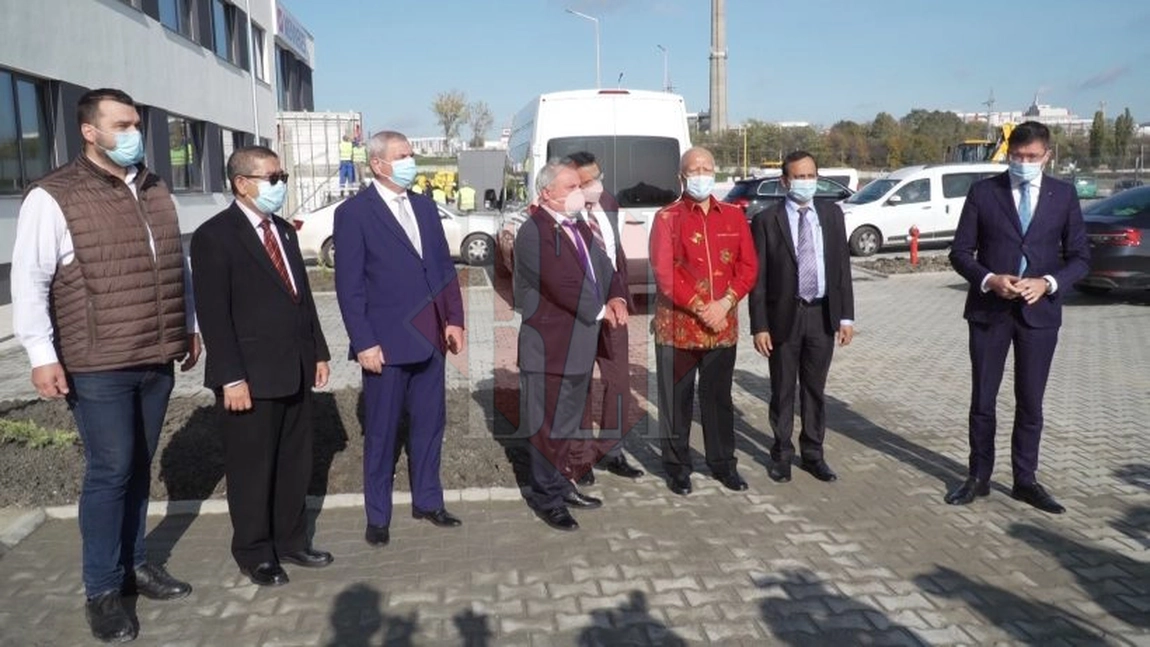 Patru ambasadori vor fi prezenţi, alături de Costel Alexe și primarul comunei Miroslava, în parcul industrial din localitate - FOTO/ VIDEO