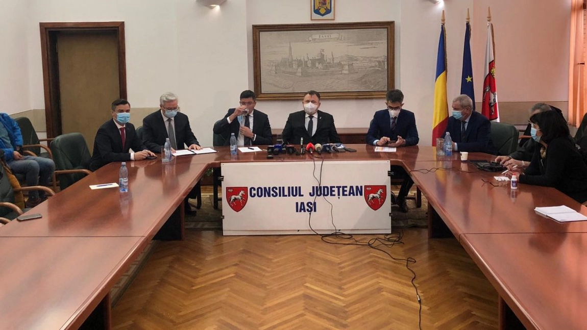 Ministrul Sănătății, Nelu Tătaru, a semnat la Iași acordul pentru înființarea Institutului de Boli Cardiovasculare | Live VIDEO