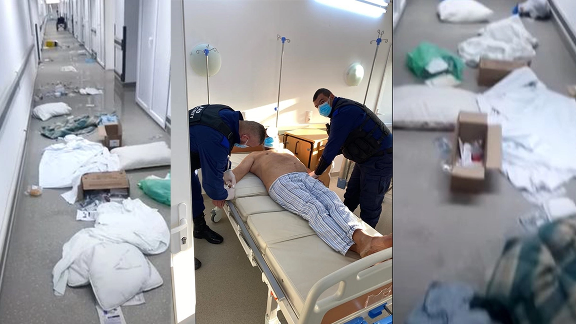 Un pacient confirmat cu COVID a semănat panică într-un spital din Craiova - FOTO, VIDEO