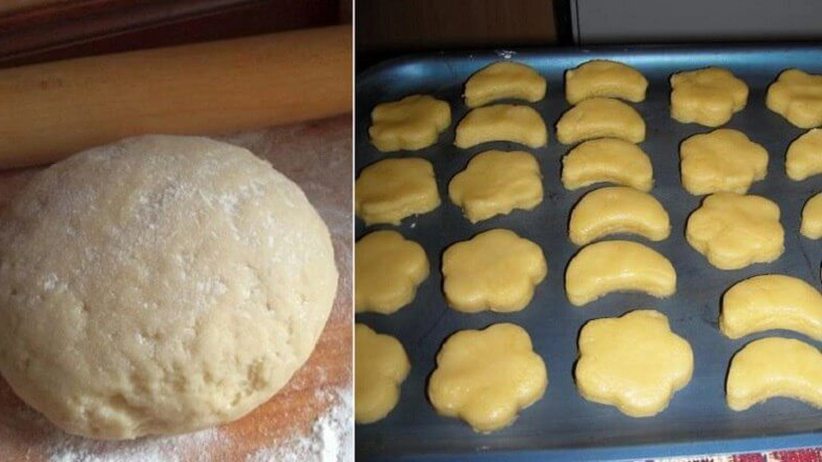 Rețetă de fursecuri pe bază de smântână - Ingrediente puține
