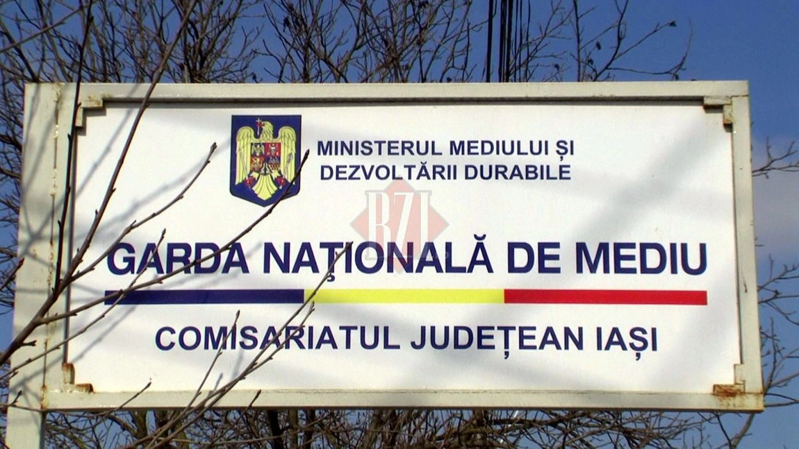 Firmele din Iași, amendate de Garda de Mediu cu 60.000 de lei pentru poluare, în luna octombrie 2020. Comisarii de mediu au sesizat organele de cercetare penală