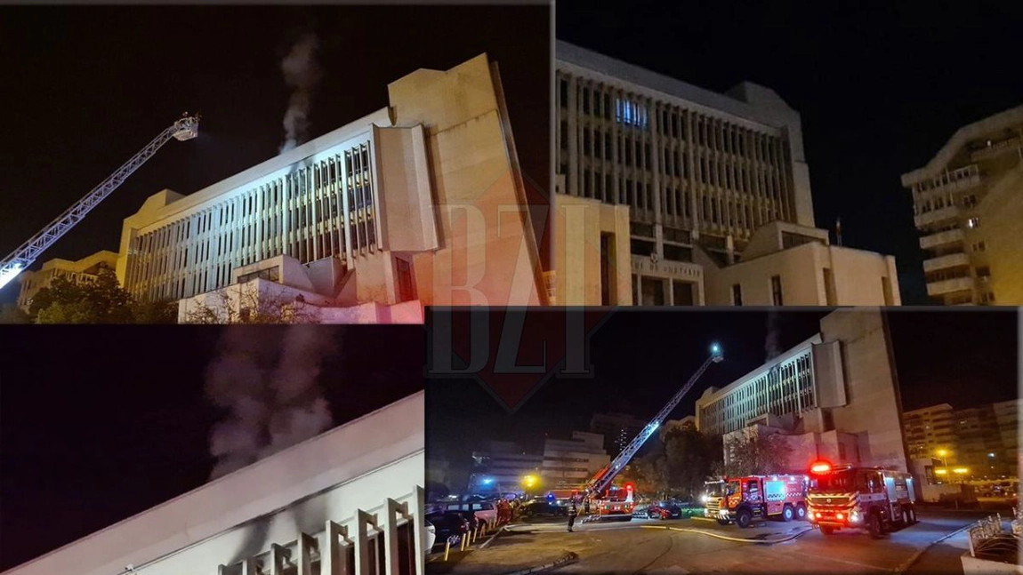 Nota de plată în urma incendiului de la Judecătoria Iași! 34 de dosare aflate în lucru s-au făcut scrum! Scapă inculpații de răspunderea penală? GALERIE FOTO / VIDEO