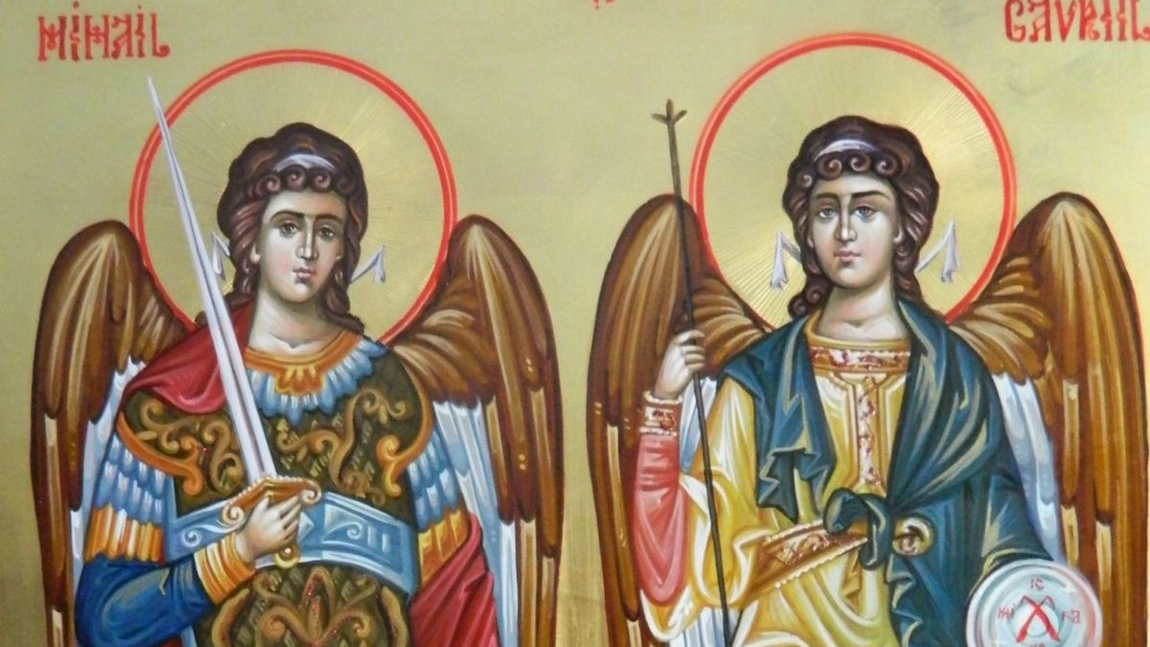 Sărbătoare mare în Biserica Ortodoxă. Creștinii îi sărbătoresc duminică pe Sfinții Arhangheli Mihail și Gavriil. Milioane de români își sărbătoresc ziua onomastică