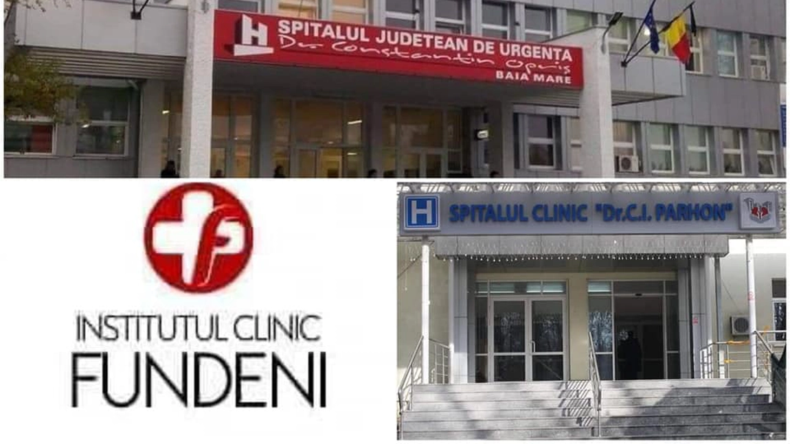 Trei oameni au primit o nouă șansă la viață. Trei transplanturi renale și hepatice, la Spitalul Județean de Urgență „Dr. Constantin Opriș” Baia Mare, Institutul Clinc Fundeni şi Spitalul Clinic “Dr. C. I. Parhon” Iaşi