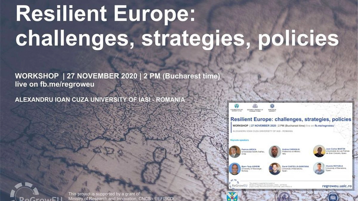 Centrul de Studii Europene al UAIC din Iași a organizat un workshop ce a avut în prim-plan un dialog academic, la nivel internațional, pe tema 