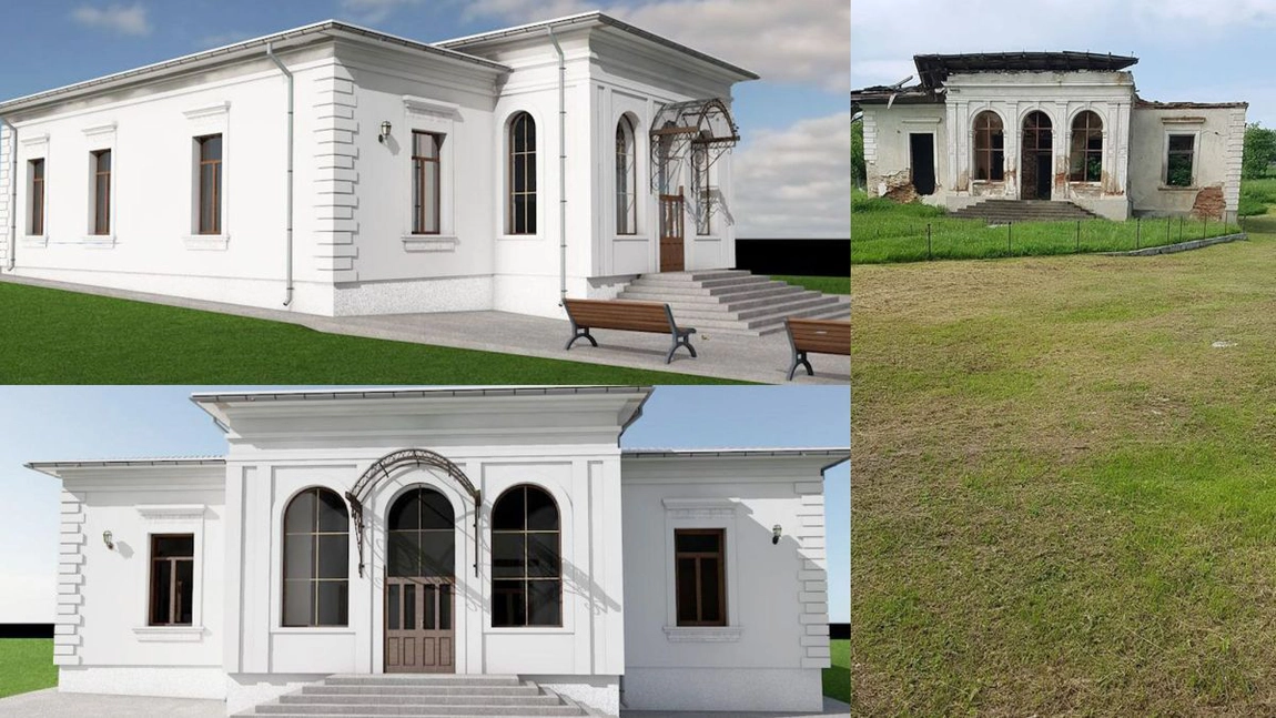 Premieră! Imagini spectaculoase și schița cu modul în care va arăta un conac istoric din Moldova. Aici, un celebru proprietar din Iași va investi câteva sute de mii de euro - (EXCLUSIV GALERIE-FOTO)