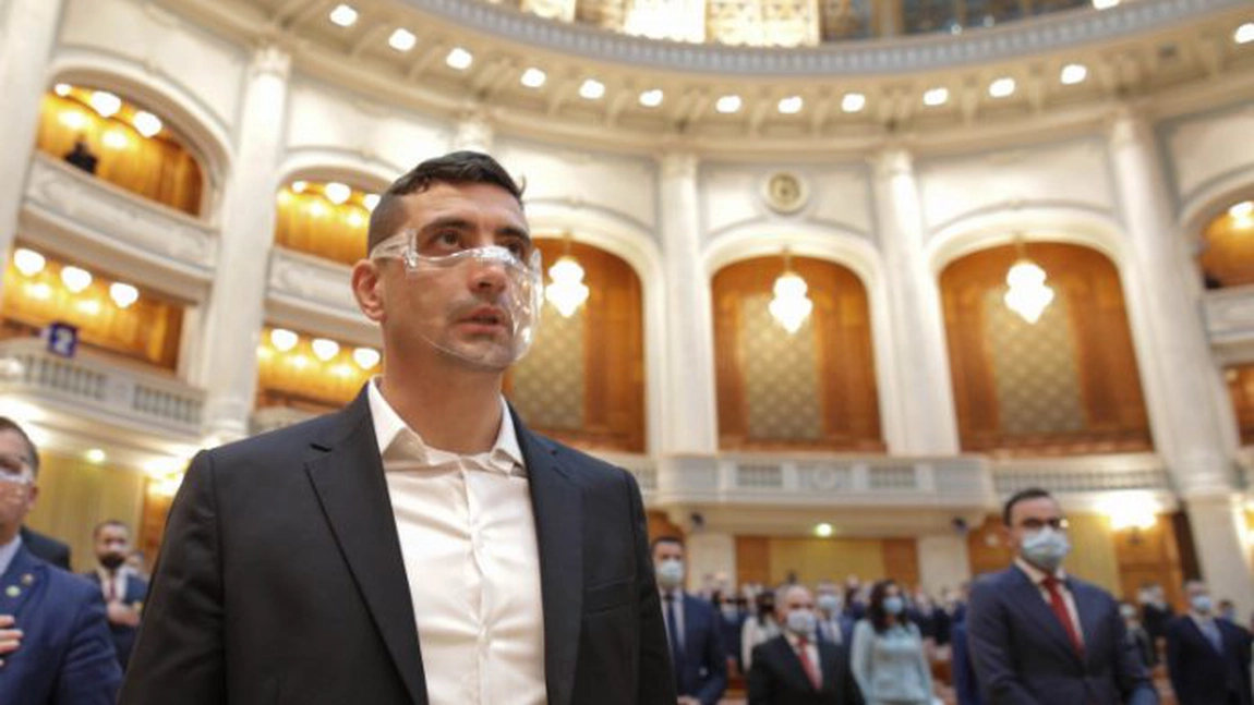 George Simion se teme de o trădare din partea PSD și USR-PLUS pe votul moţiunii de cenzură! Le solicită parlamentarilor să voteze cu bilele la vedere