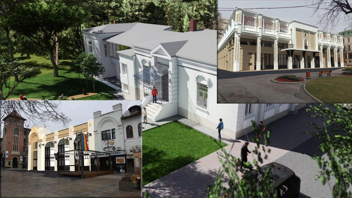 Trei clădiri faimoase din Iași vor fi transformate total! Au fost elaborate proiectele legate de modul în care vor fi refăcute (GALERIE FOTO)