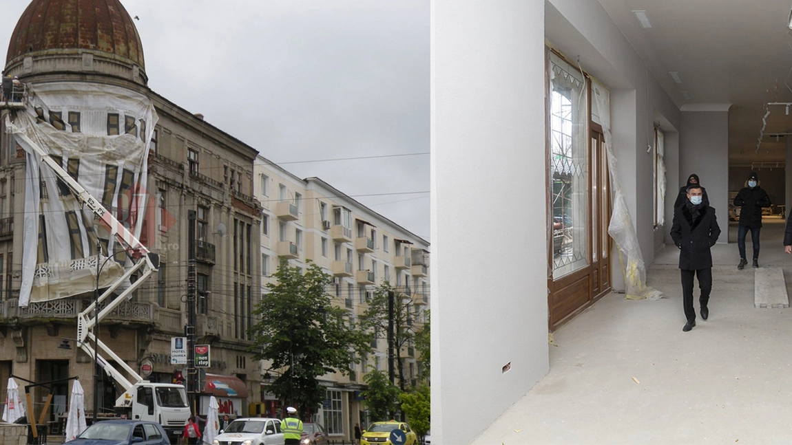 Imagini senzationale cu interiorul Palatului Braunstein! Iată cum decurg lucrările - FOTO