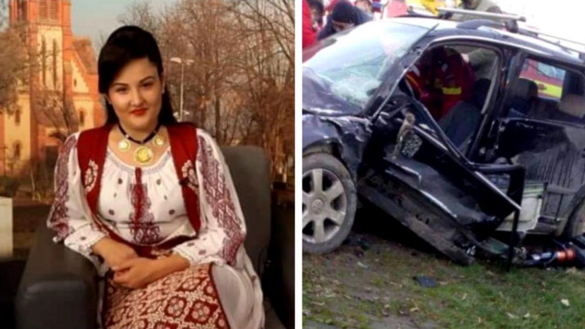 Cântăreața de muzică populară Denisa Gog a murit într-un accident. Artista avea doar 22 de ani