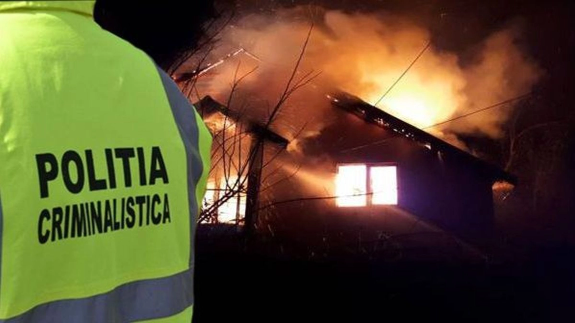 Scene groaznice, în Iași! O tânără și cei doi copii ai săi, la un pas să ardă de vii! Casa în care se aflau a fost stropită din belșug cu benzină și incendiată!