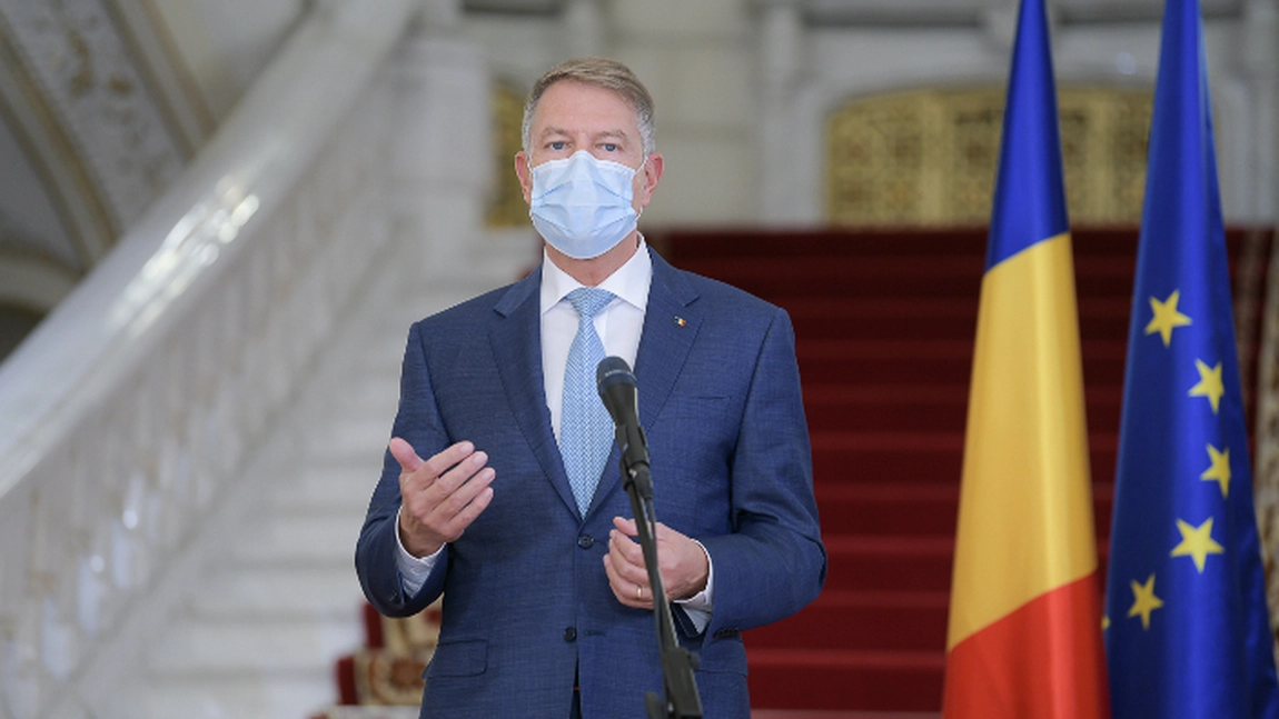Klaus Iohannis, prima conferință de presă la Palatul Cotroceni în anul 2021 - Live Video