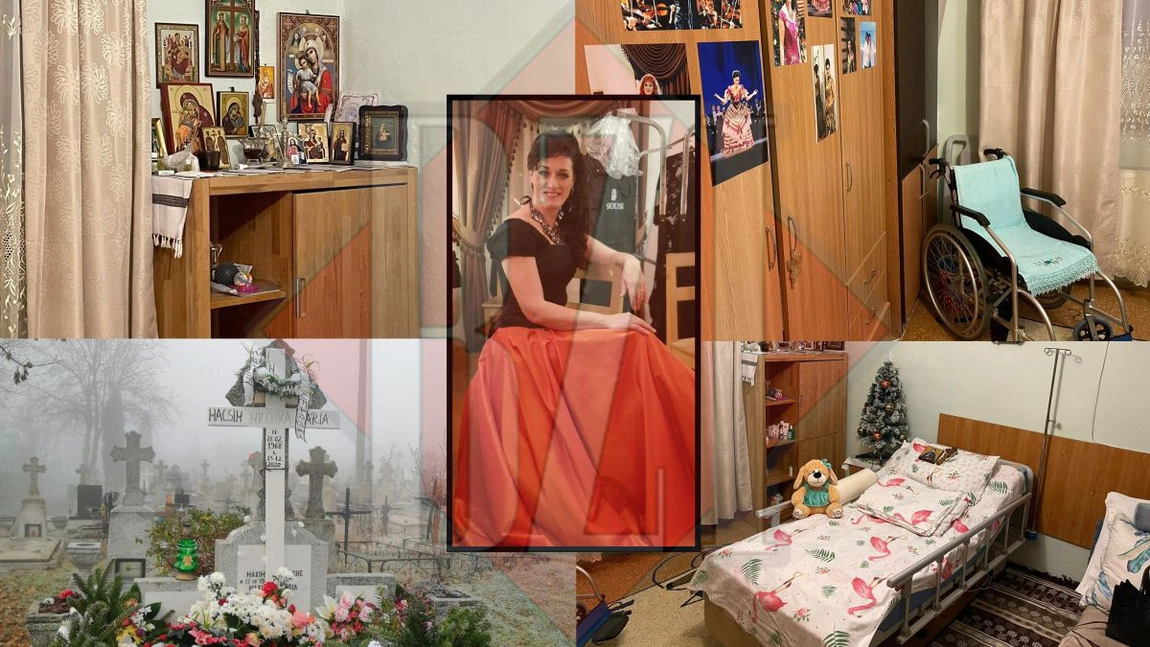 Aici a stat și a suferit timp de două luni mezzosoprana Maria Macsim Nicoară, care a decedat în Ajun de Crăciun. Locul se află la sute de kilometri de Iași și era preferat de îndrăgita artistă (EXCLUSIV)