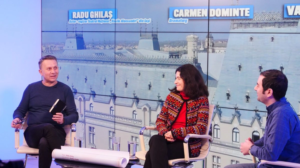 Un important dramaturg și un renumit regizor din cadrul TNI au dialogat despre prima ediție a proiectului „Lecturi³”, spectacolul „Sindromul Quijote”, alături de cine a fost dezvoltat, dar și despre debutul acestuia, în Studioul BZI LIVE - FOTO/ VIDEO