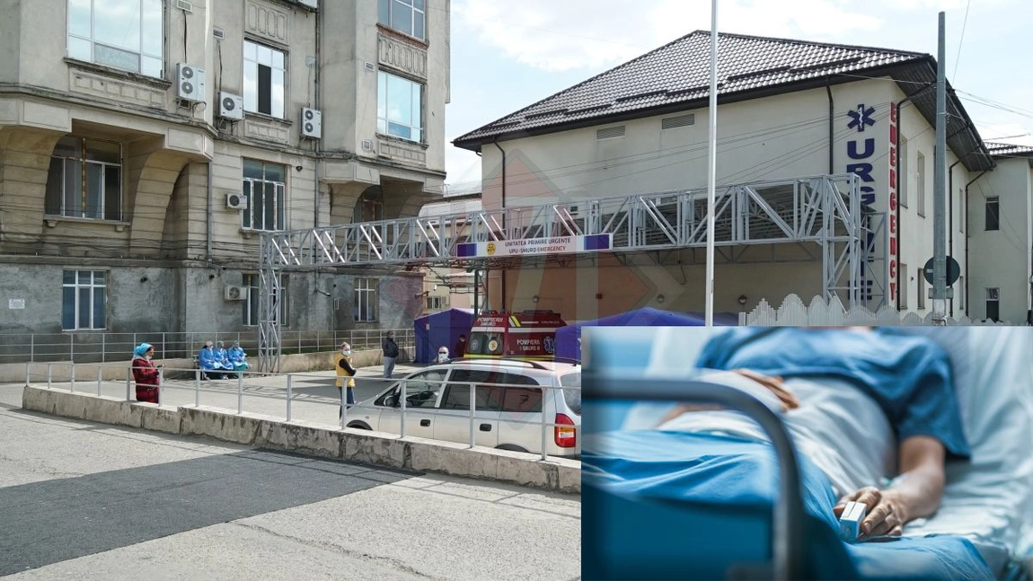 Peste 70 la sută dintre ieșenii de peste 65 de ani cu boli cronice au fost diagnosticați cu coronavirus la Spitalul 