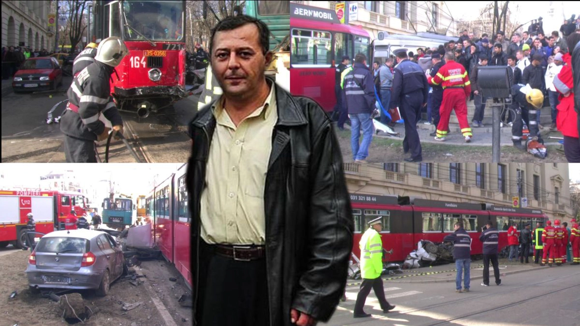 Scene incredibile de la accidentul înfiorător de la Fundație! Pompierul de la descarcerare și-a găsit prietenul strivit sub tramvai. Amintiri cutremurătoare de la tragedia de acum 10 ani - FOTO