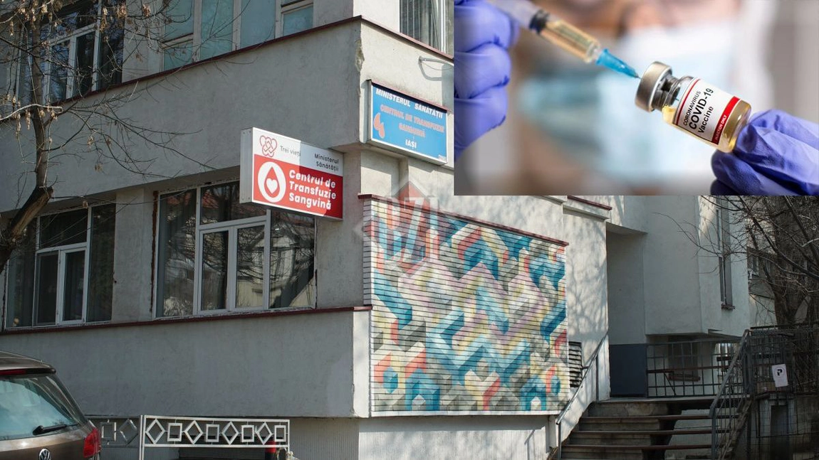 Noi condiții pentru donarea de sânge în contextul vaccinării anti-COVID-19. Doritorii trebuie să aștepte o săptămână sau chiar mai mult după doza de vaccin pentru a merge la CRTS Iași
