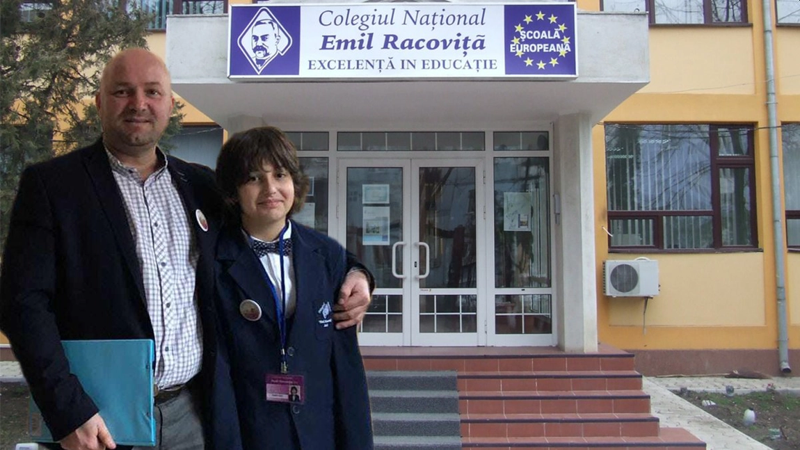 O nouă poveste de succes cu un olimpic de aur, la Iași! Radu-Ionuț Stoleriu, elev al Colegiului Național 