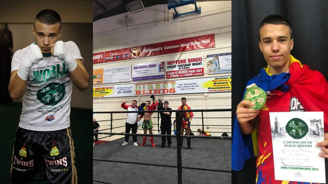 Marko Dusinchi practică kickboxingul de la vârsta de 9 ani! Are un palmares impresionant, cu foarte multe turnee naționale câștigate. Vrea să ajungă în Statele Unite ale Americii - FOTO