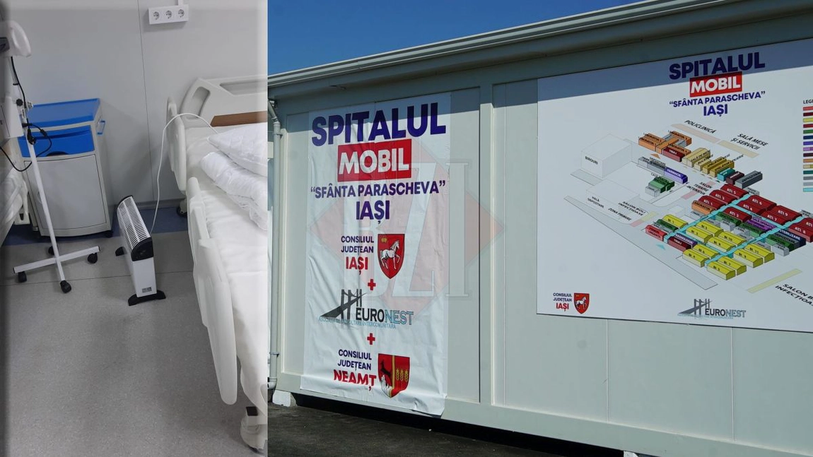 Imagini cumplite din spitalul mobil de la Lețcani. Tragedia de la 