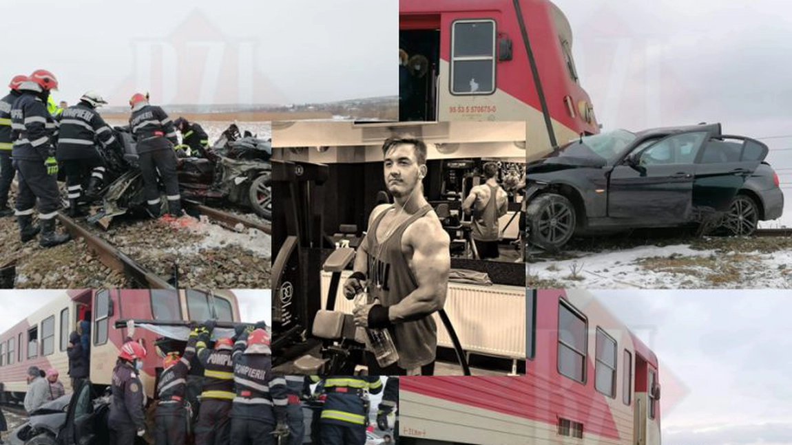 El este tânărul care a murit la volanul BMW-ului izbit de tren! Era student la Iași - EXCLUSIV