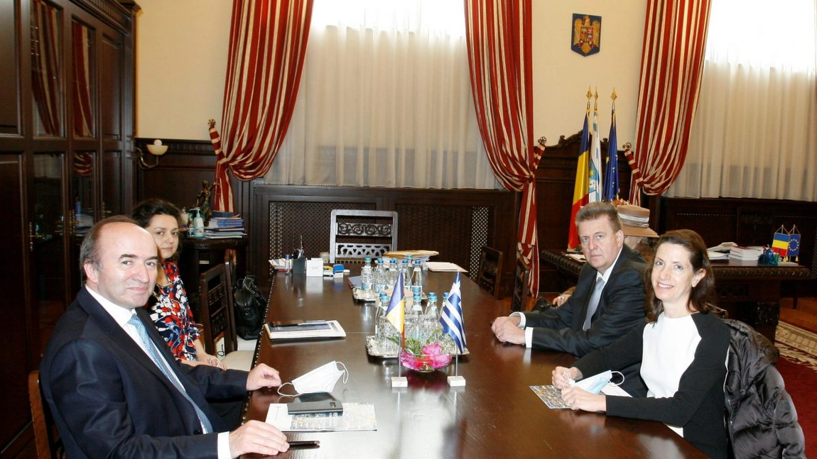 Ambasadorul Greciei în România a vizitat UAIC Iași