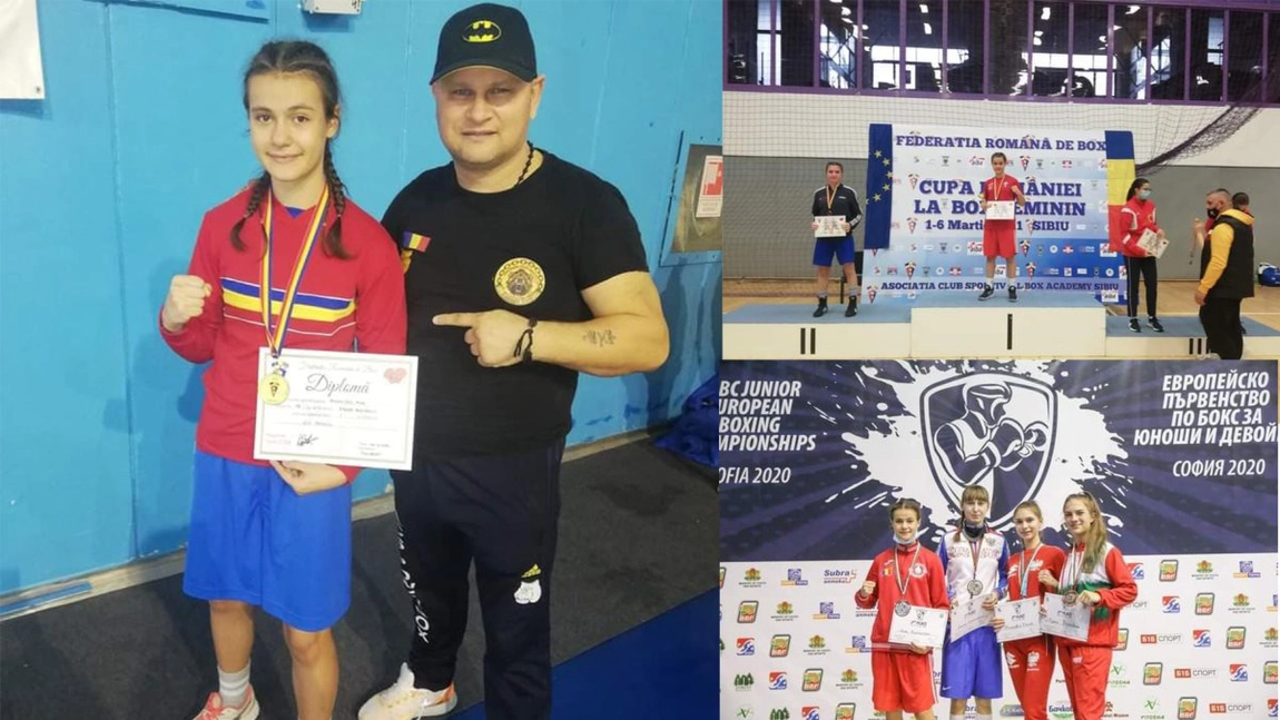 O tânără sportivă a fost refuzată de toate sălile de box din municipiul Iași! În doar trei ani, Ana Maria Romanțov a reușit să ajungă pe podiumul campionatului european de box
