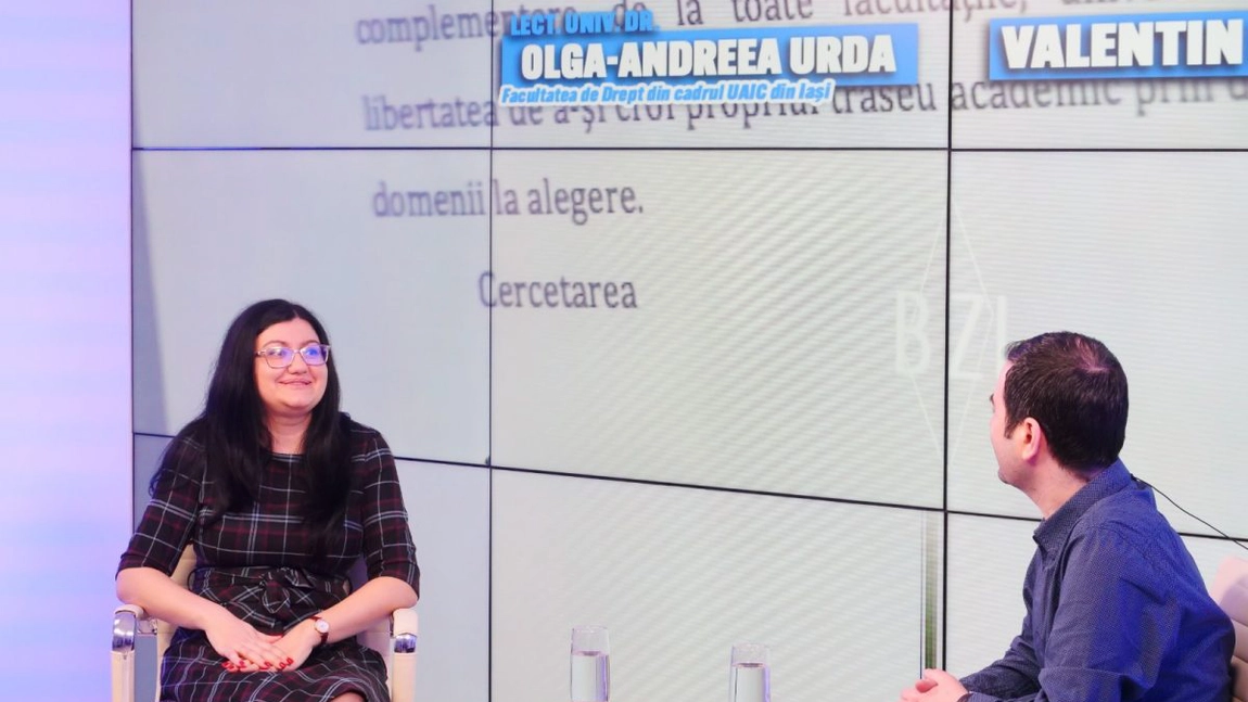 Reprezentant al UAIC Iași a discutat despre activitățile educaționale din Republica Moldova, munca pe care o depune în cadrul Facultății de Drept, activitatea de la Bălți, dar și despre proiectele studențești pe care le desfășoară, în Studioul BZI LIVE - FOTO/ VIDEO
