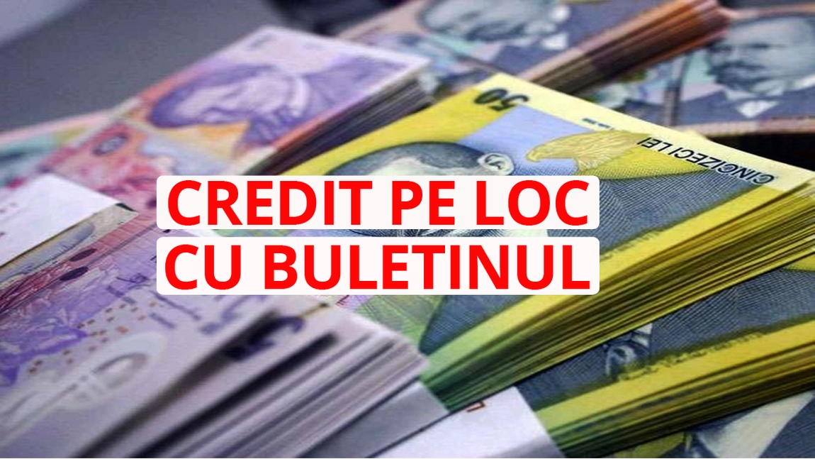 Credit rapid cu buletinul in 2021. Este posibil?