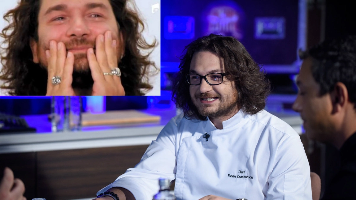 Cum arăta chef Florin Dumitrescu în tinereţe. Internauţilor nu le-a venit să creadă