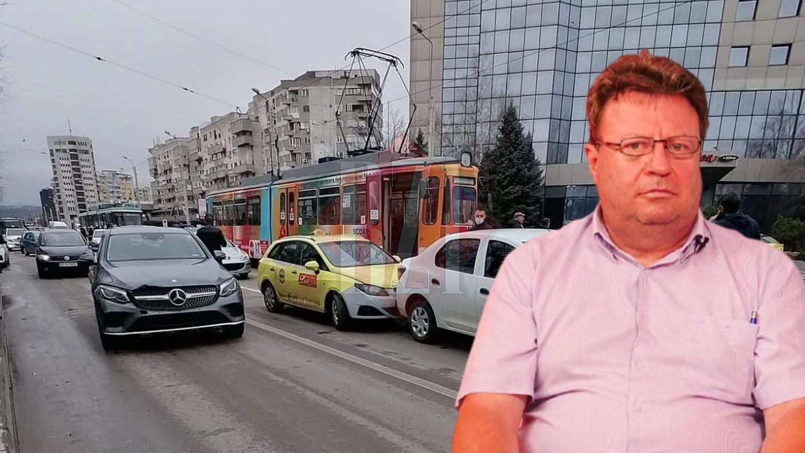 Primele ipoteze ale conducerii CTP cu privire la accidentul în care a fost implicat un tramvai vechi de 56 de ani! Vatmanul se reface după impact! 