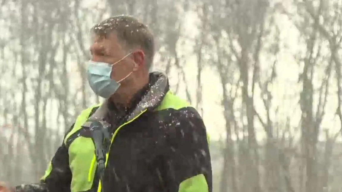 Preşedintele Klaus Iohannis participă la campania de reîmpădurire din judeţul Dolj: „Problema deșertificării este foarte importantă. Alocăm 1,5 miliarde de euro pentru reîmpăduriri” - FOTO/ VIDEO