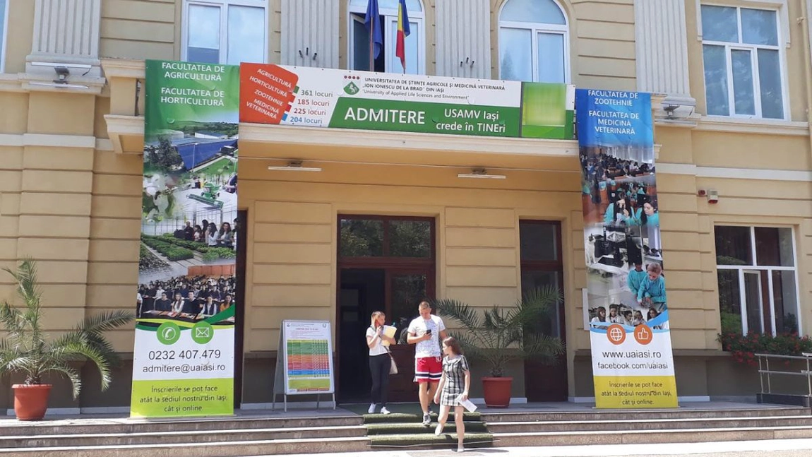 Informații despre admitere și preînscriere la Universitatea de Agronomie din Iași