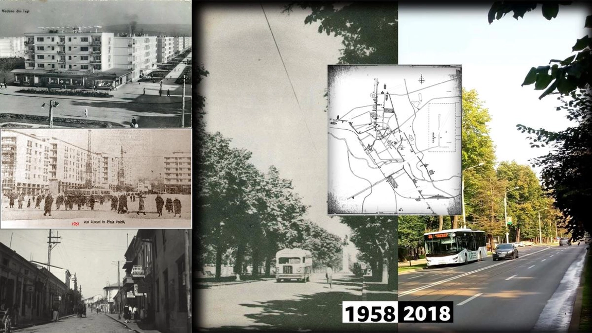 Imagini de colecție cu orașul Iași din urmă cu 6 decenii. Harta secretă realizată de agenții CIA, cu imobilele din fiecare cartier - GALERIE FOTO