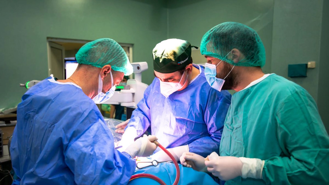 Echipa medicală a Spitalului Clinic de Urgenţă 