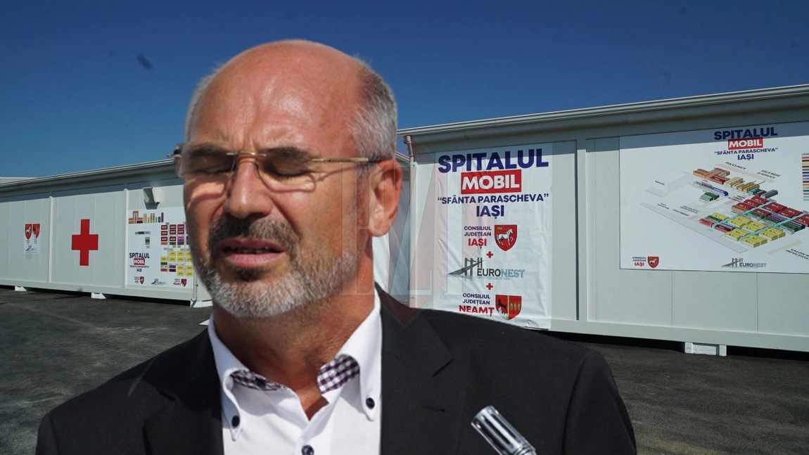 Spitalul mobil de la Lețcani, în pragul unui scandal de proporții. O nouă anchetă zguduie licitația de milioane de euro. Maricel Popa și-a băgat pe ușa din spate propriile firme în unitatea medicală