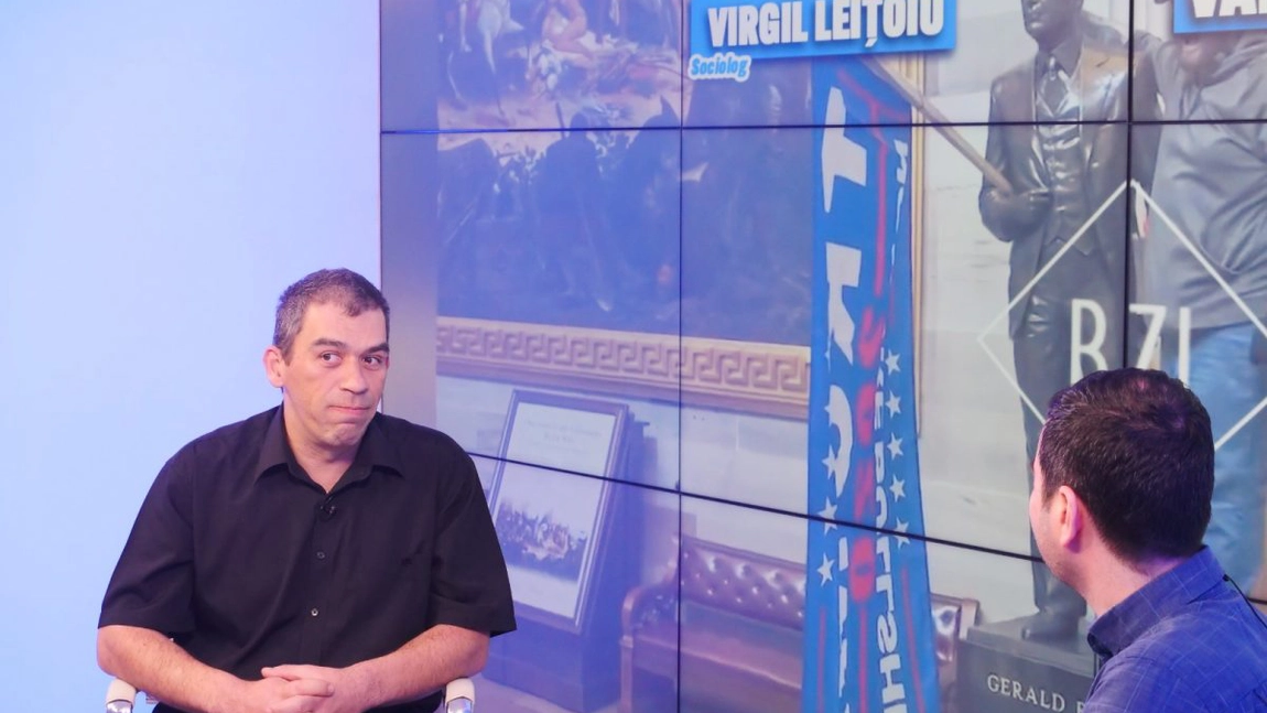 Un sociolog a discutat despre „Sindromul Hybris”, gestionarea guvernării în lumea contemporană, administrația publică, Educație, Cultură, Istorie, dar și despre analizele profunde pe zona Filosofiei politice, în Studioul BZI LIVE - FOTO, VIDEO