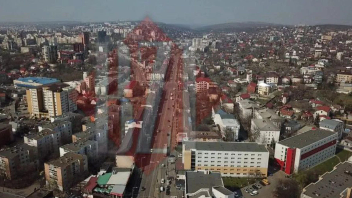 Incidența cumulată a cazurilor pe 14 zile în localitățile din județul Iași