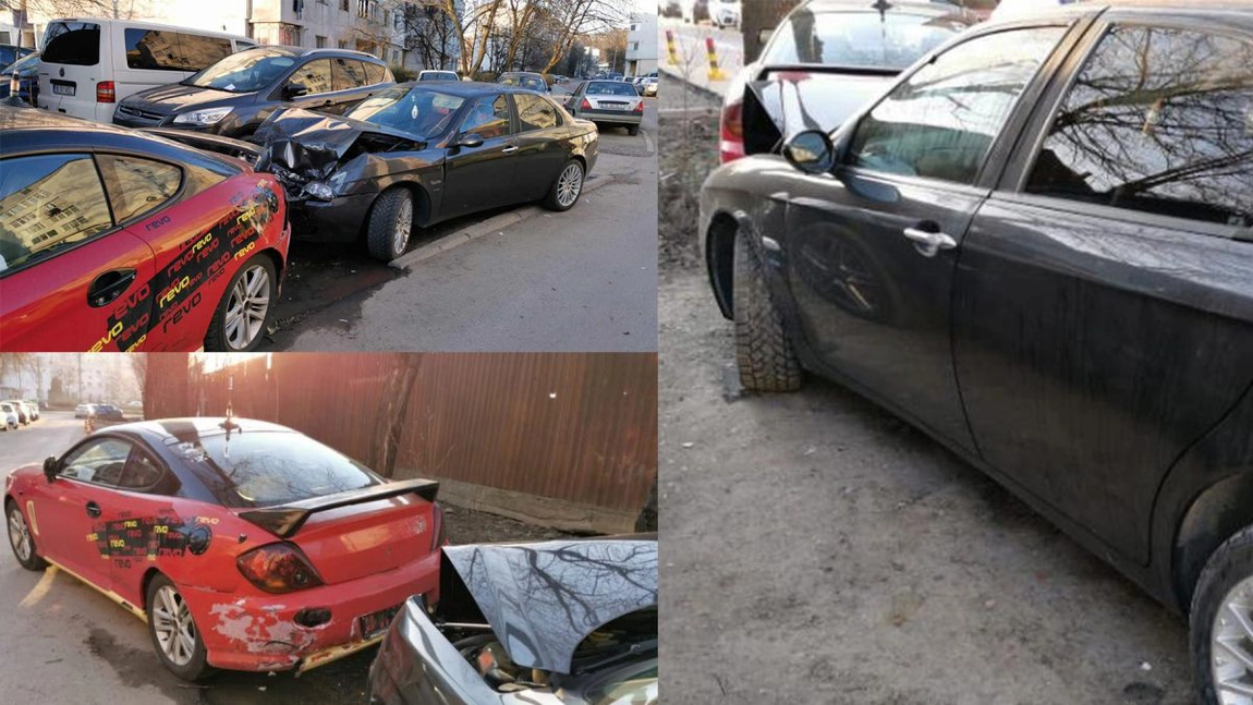 Încă o urmărire ca în filme, la Iași! Polițiștii au tras focuri de armă după un șofer beat care s-a trezit în GTA Vice City. După tot circul, tânărul este liber