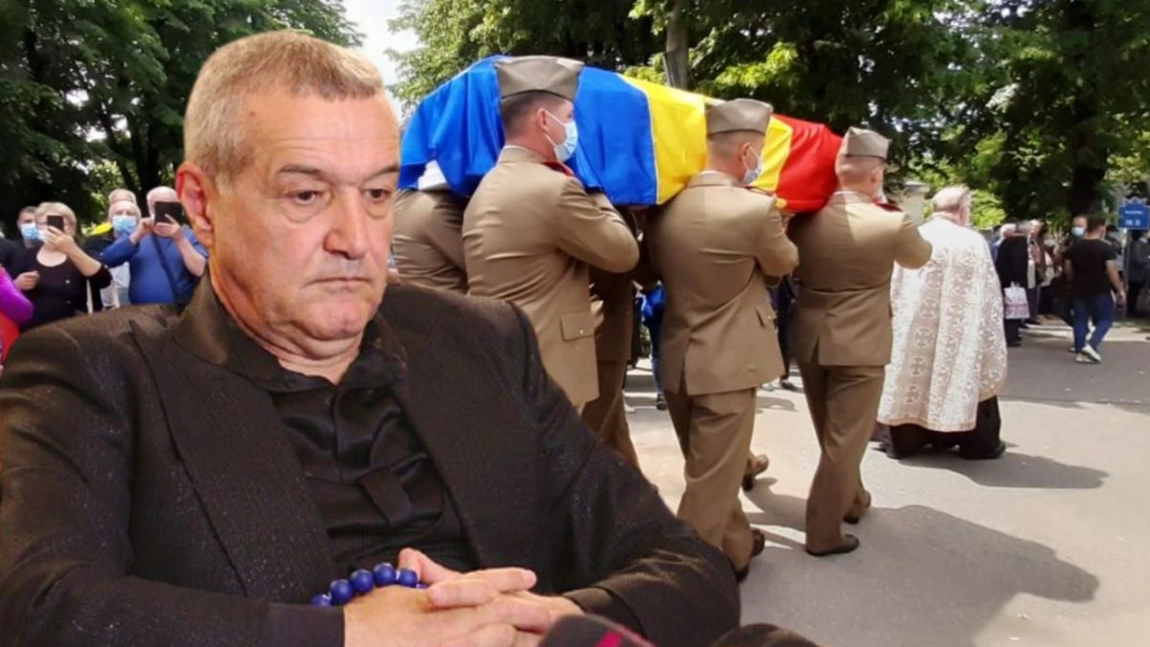 Gestul făcut de Gigi Becali după înmormântarea lui Ion Dichiseanu! Câţi bani i-a dat unui tânăr care s-a pozat cu el