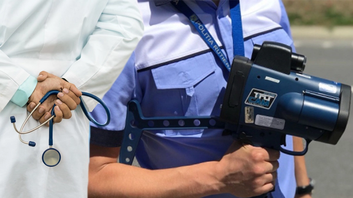 Un doctor care gonea cu peste 100 de kilometri la oră prin localitate i-a dat în judecată pe polițiștii care au avut curajul să-i rețină permisul de conducere! 