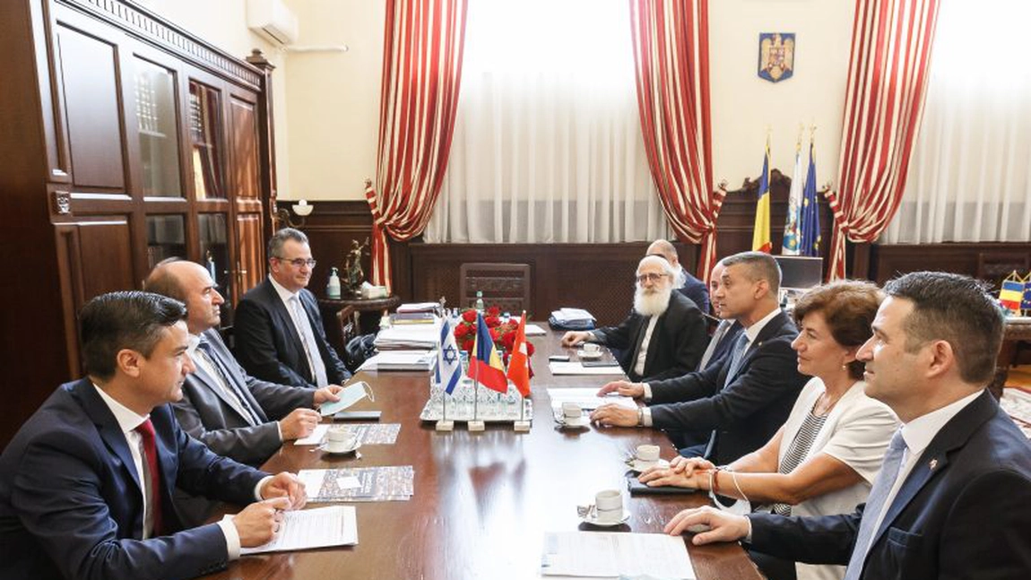 Ambasadorii Israelului și Elveției în România, vizită oficială la UAIC