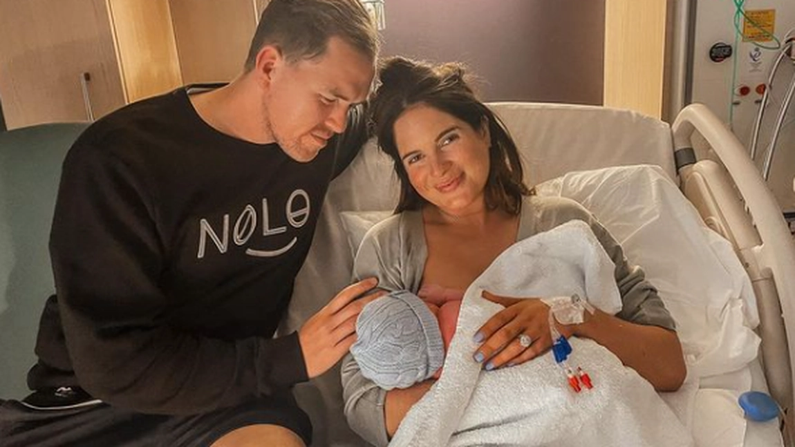 Binky Felstead a devenit mămică pentru a doua oară. Aceasta a născut un băiețel