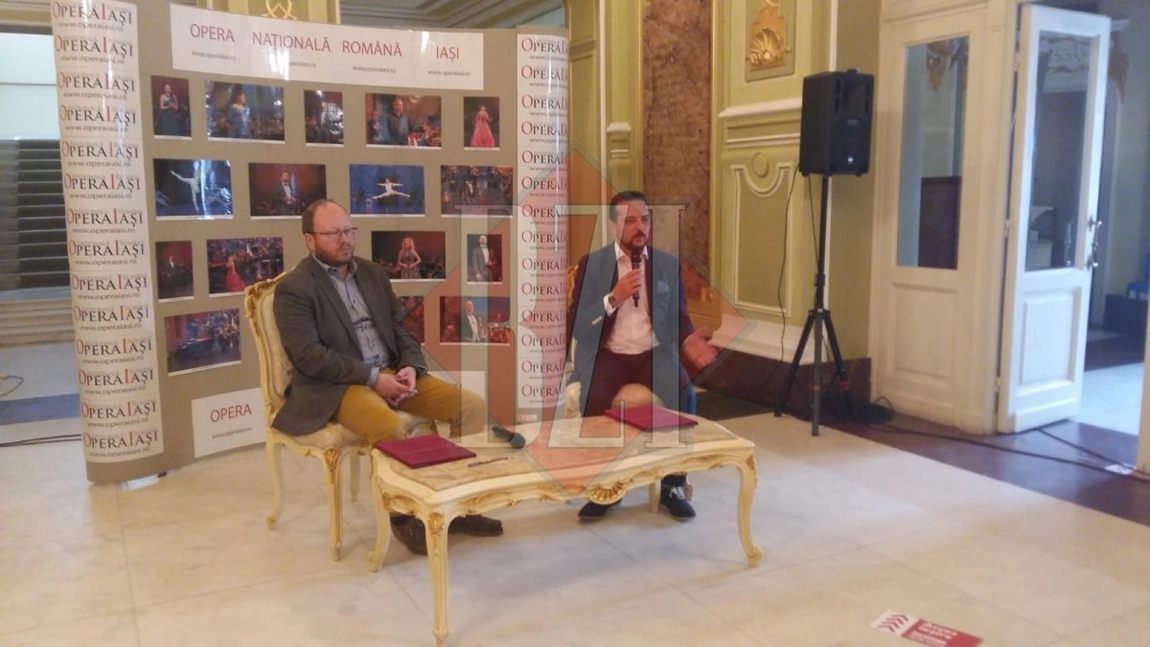 Conferință de presă la Opera Națională Română Iași. Vor fi prezentate detalii despre protocolul de colaborare, care va fi încheiat cu Centrul Cultural German - GALERIE FOTO