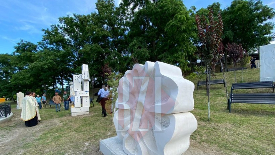 Simpozionul Internațional de Sculptură Ediția I, organizat de Primăria Tomești în perioada 1 - 30 iunie 2021, se apropie de final - FOTO, LIVE VIDEO