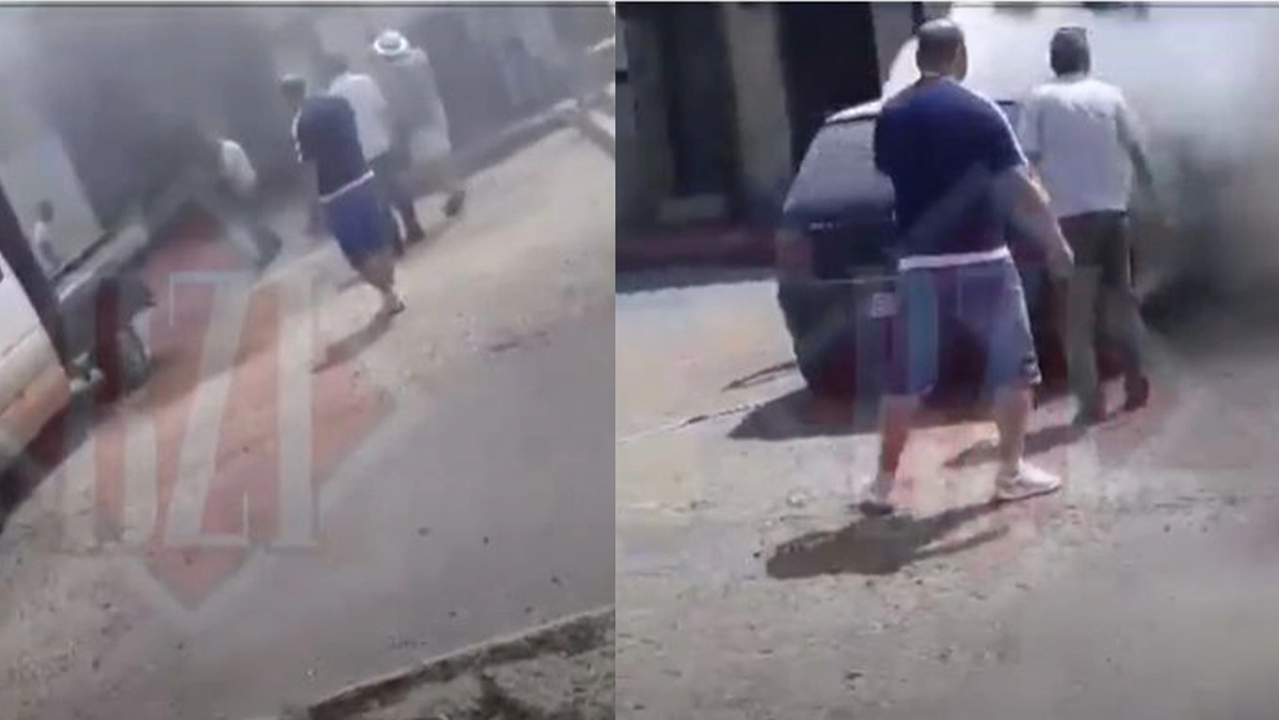Incendiu la Auto Zone din municipiul Iași! Un autoturism a luat foc - FOTO, VIDEO/ EXCLUSIV