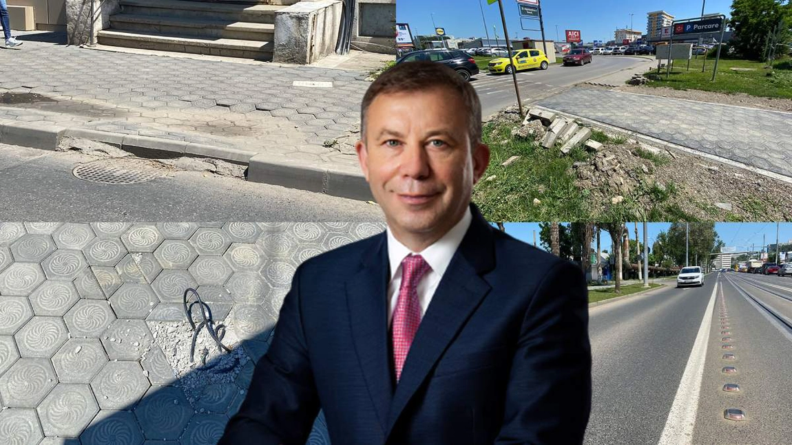 Imaginile unui dezastru! Peste 7 milioane de euro pentru o lucrare de mântuială pe bulevardul Tudor Vladimirescu din Iași. Conest SA, firma controversatului afacerist Viorel Cozma, a dat lovitura vieții - GALERIE FOTO