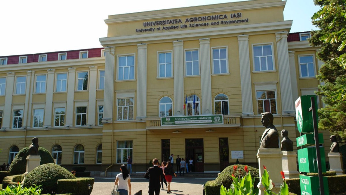 O nouă șansă pentru studenți, la Universitatea de Științele Vieții din Iași. 40 de tineri lucrează în cadrul unei serii de internship-uri