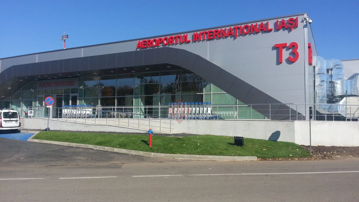 Iașul, pe locul 2 în topul aeroporturilor regionale din țară, după numărul persoanelor pe rutele internaționale - GRAFICE
